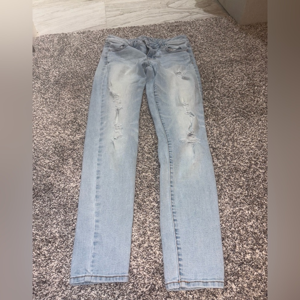 Bundle American Eagle Women’s Jeggings size 2 Short - Picture 6 of 11